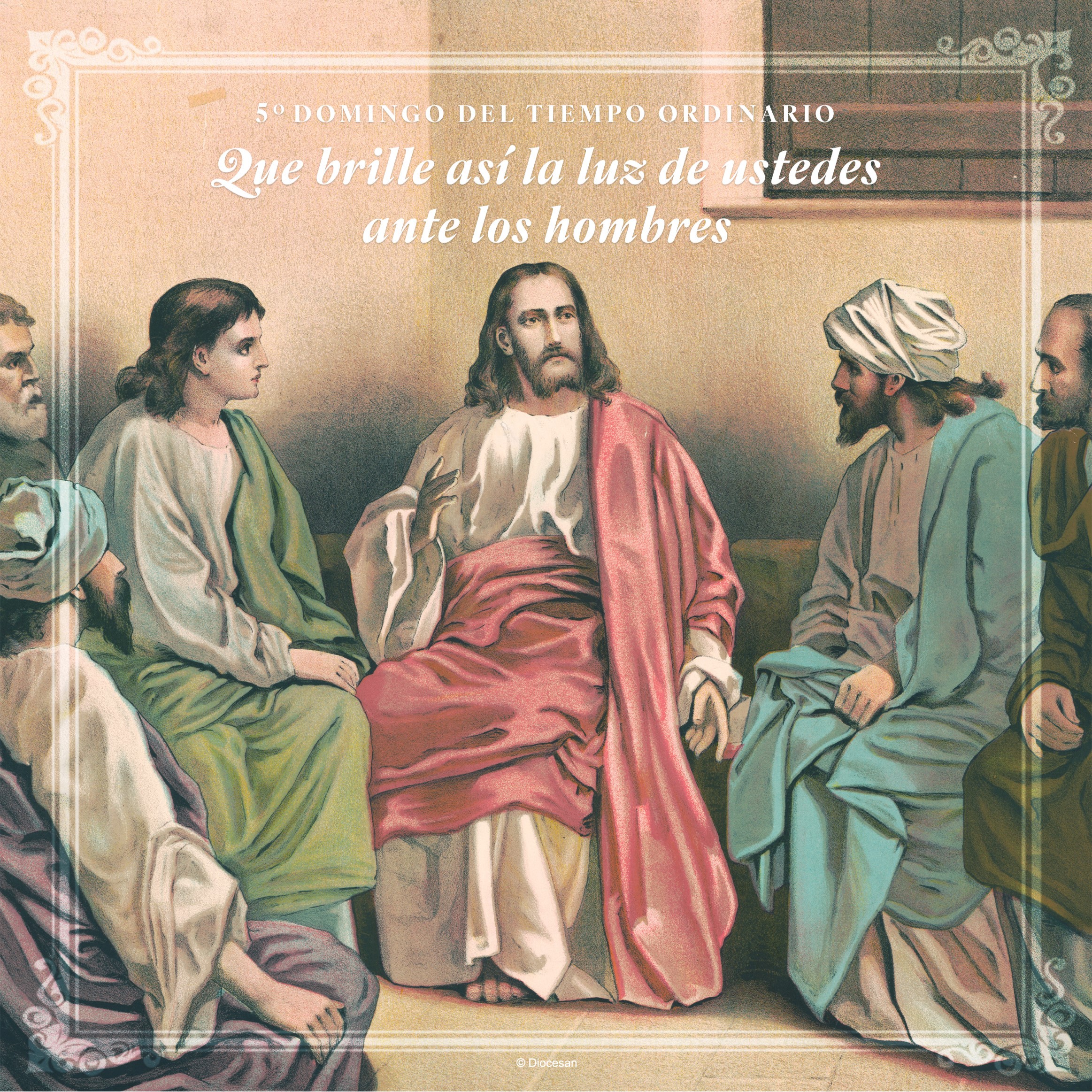 Your Light Must Shine. Spanish Square