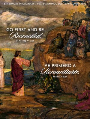 Go First and Be Reconciled Ordinary Time Bilingual Cover