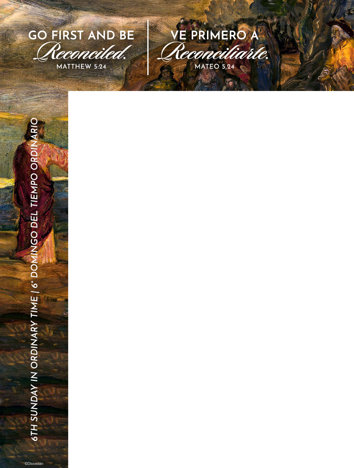 Go First and Be Reconciled Ordinary Time Bilingual Wrapper