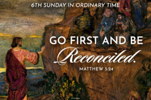Go First and Be Reconciled Ordinary Time Half Page