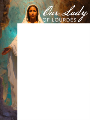 Our Lady of Lourdes Wrapper
