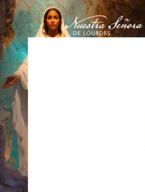 Our Lady of Lourdes Spanish Wrapper