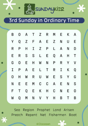 3rd Sunday Ordinary Time Cycle A Vertical