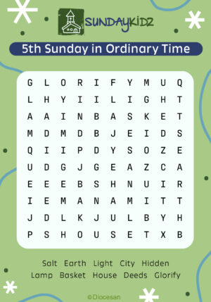 5th Sunday Ordinary Time Cycle A Vertical