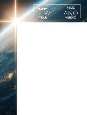 Happy New Year Bilingual Wrapper