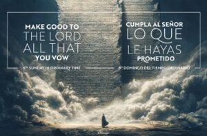 Make Good to the Lord Bilingual Half Page