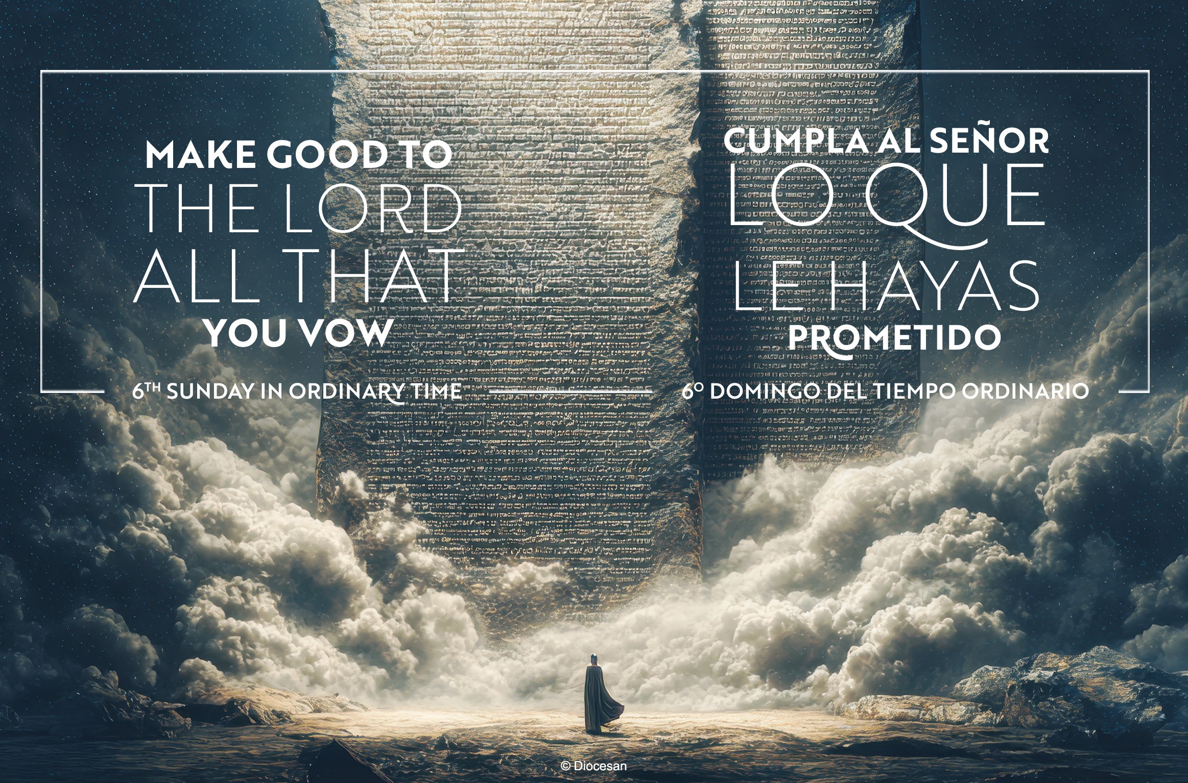 Make Good to the Lord Bilingual Half Page