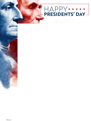 Presidents Day. Wrapper